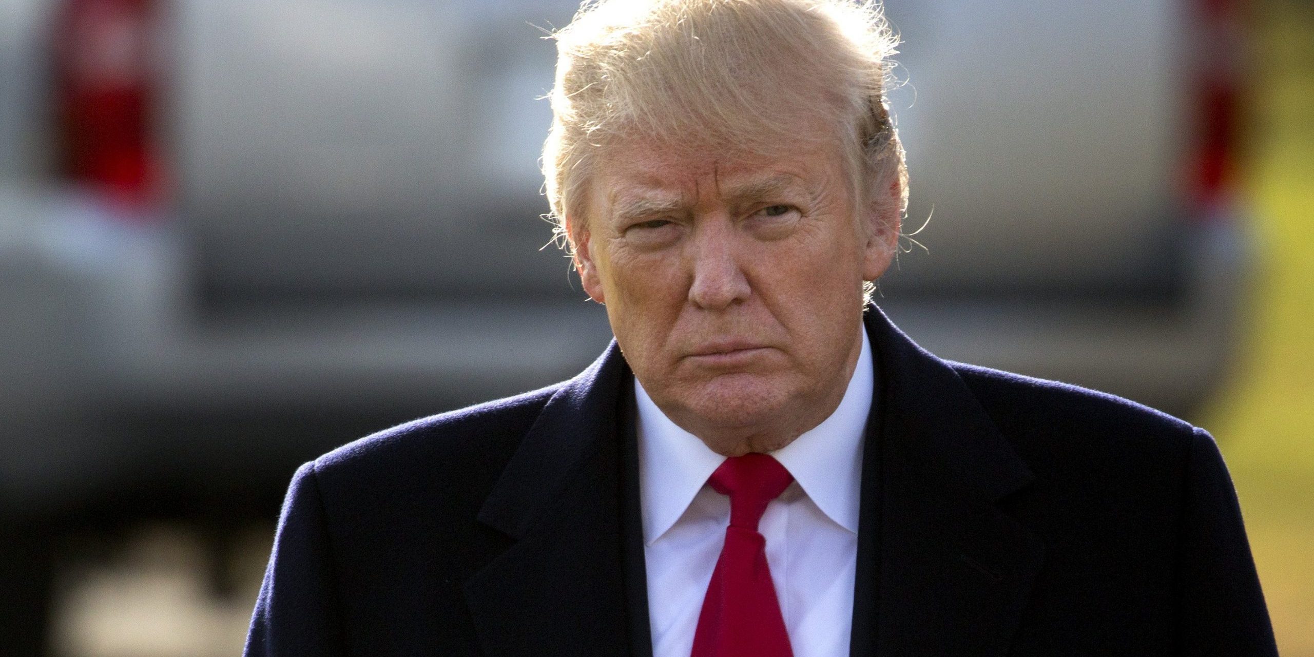 U.S. President Donald Trump Departs The White House To Travel To Walter Reed National Military Medical Center