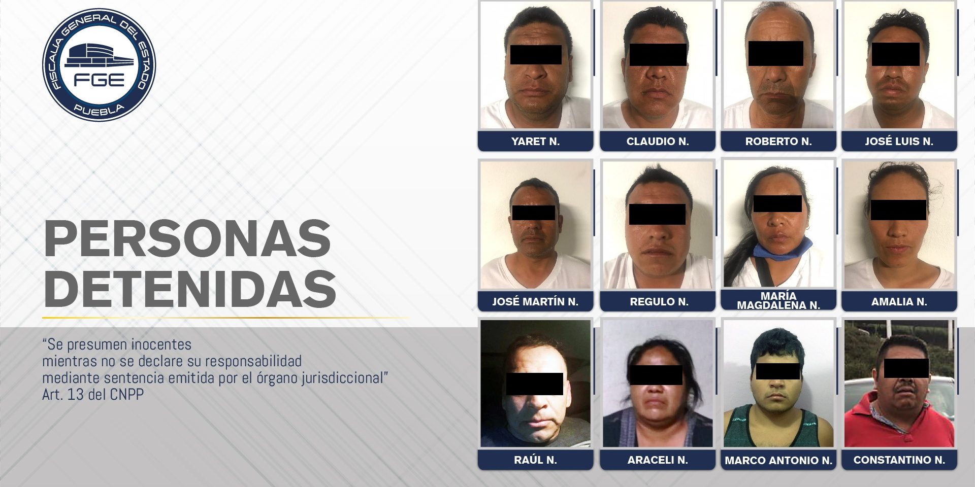 personas detenidas
