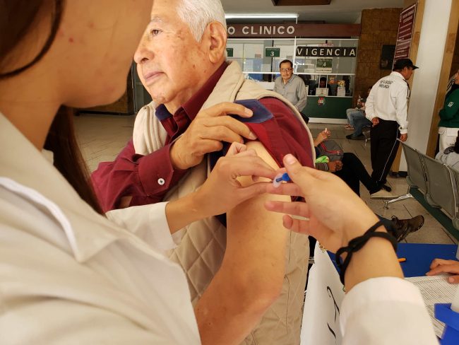 Campaña de vacunación Influenza