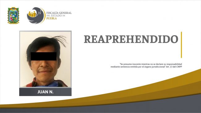 Reaprehendido – Juan N