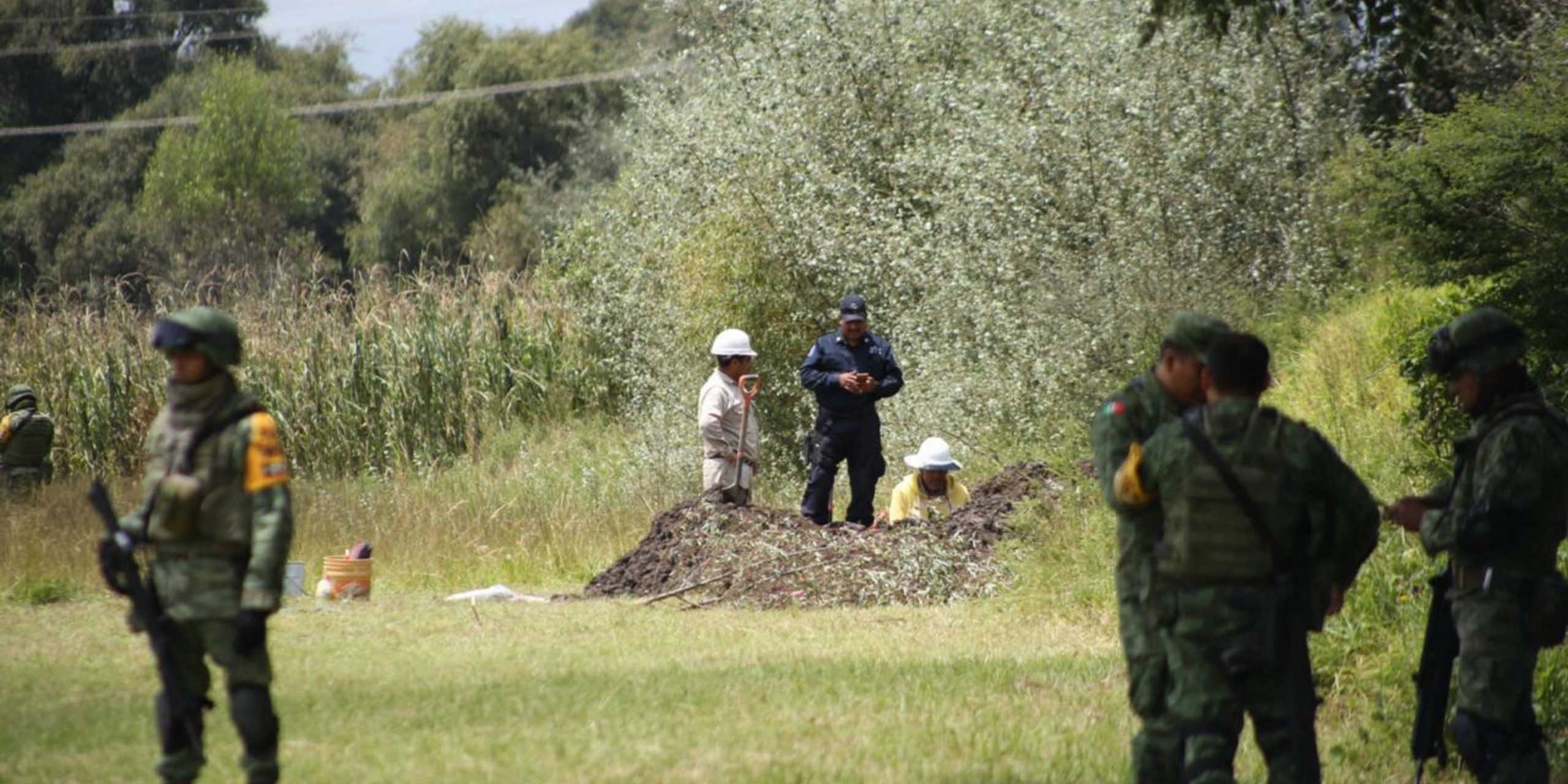 Toma clandestina de gas
