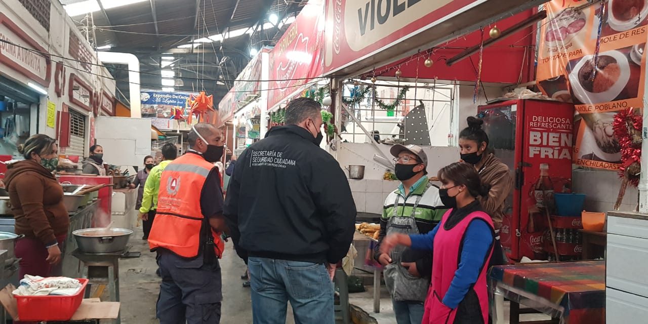 7 Establece gobierno de San Pedro Cholula operativo permanente para cortar cadena de contagios por covid-19