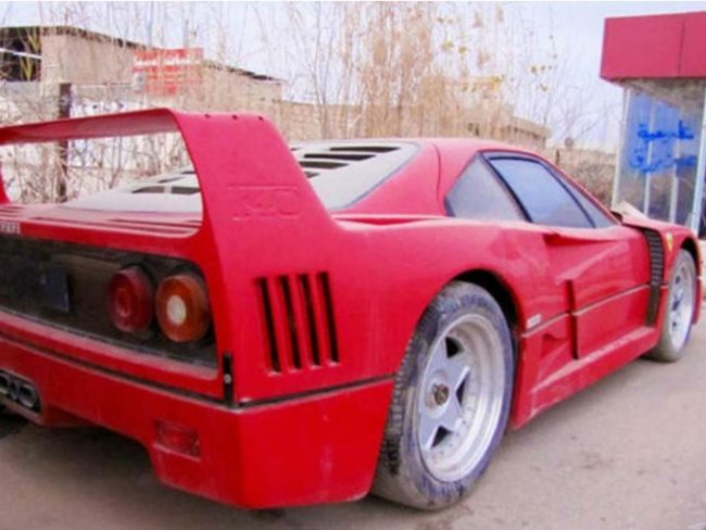 Ferrari F40 Uday Hussein 02