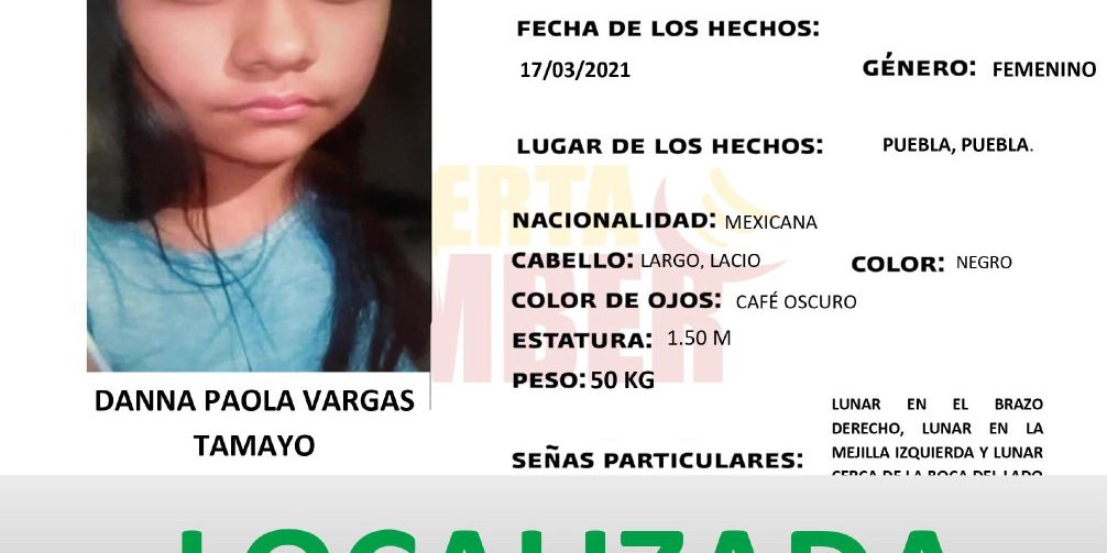 Localizada Danna Paola