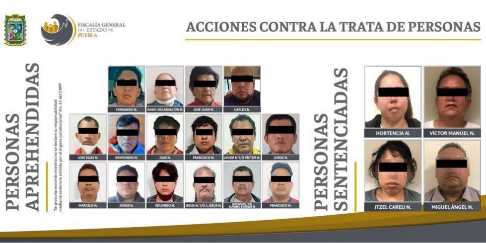 Acciones contra la trata de personas