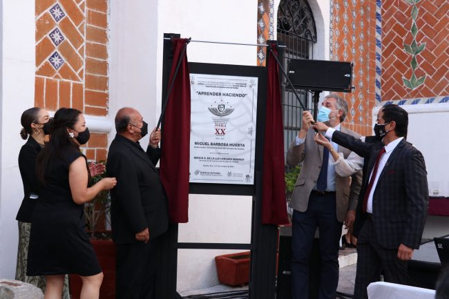 XX Aniversario Escuela Taller – Placa
